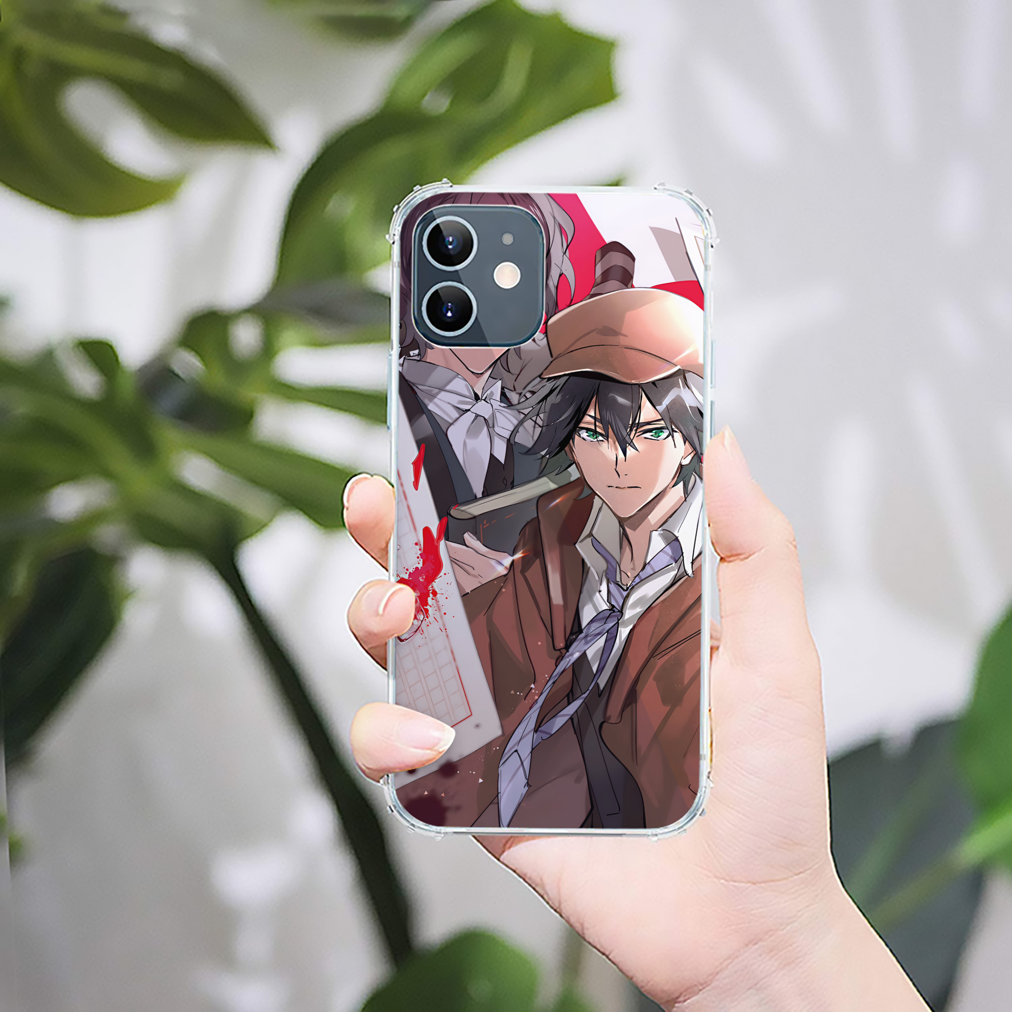 （画像用） 文豪ストレイドッグス Bungo Stray Dogs 【iPhone 12シリーズ対応】透明スマホケース（クリアソフトケース）